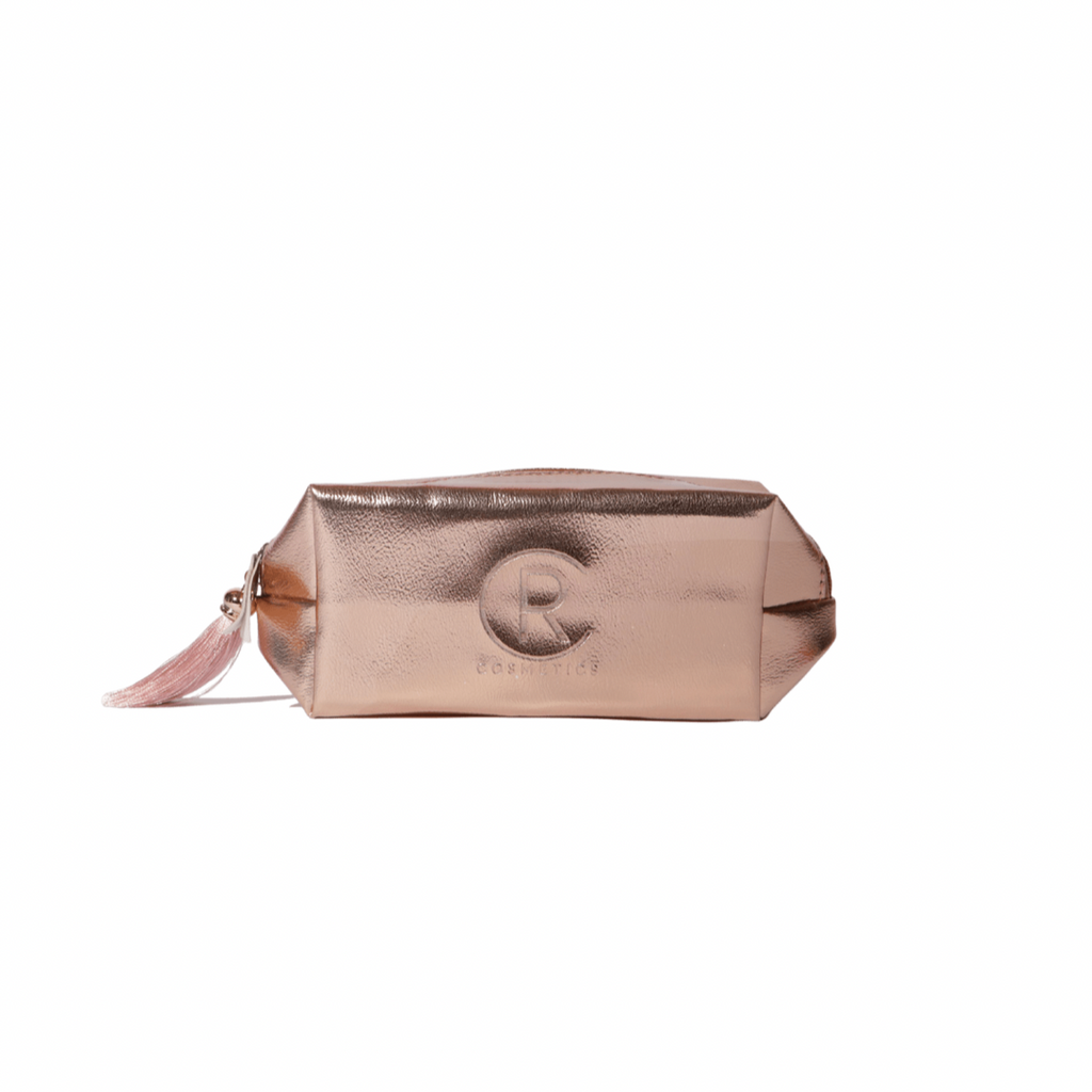 Rose Gold Makeup Bag